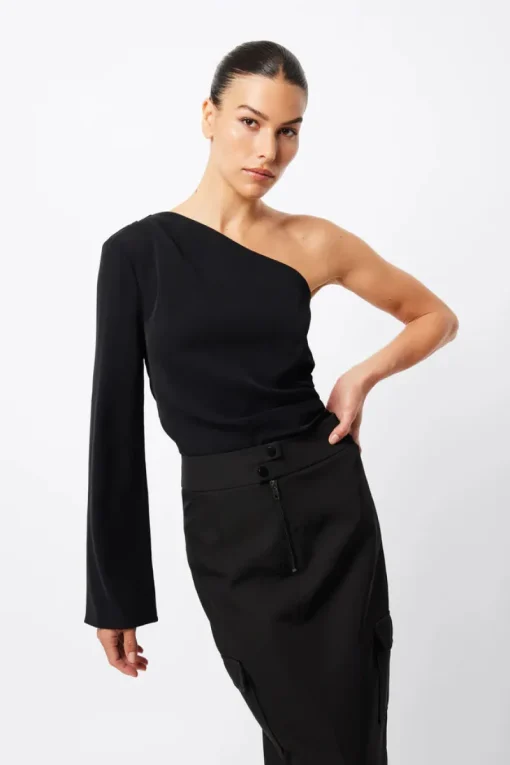 Mossman - NOVEL TOP (BLACK)