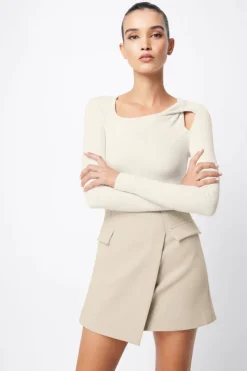 Women Mossman - ON MY WAY MINI SKIRT (NATURAL)