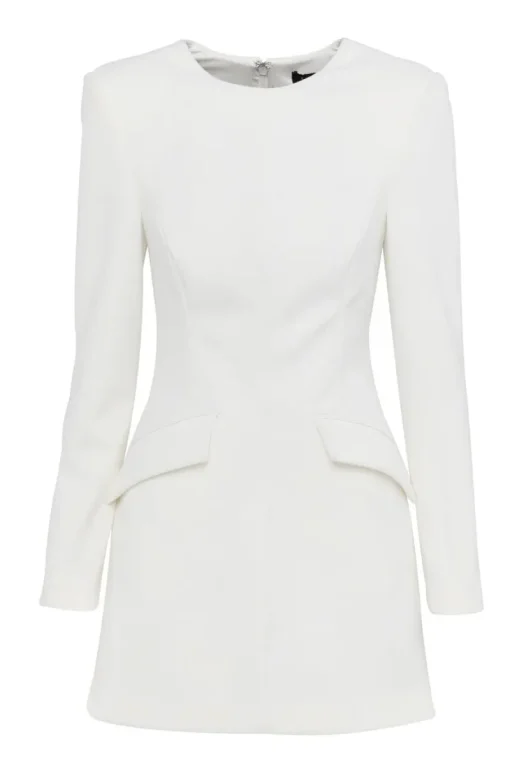 Mossman - PARALLEL MINI DRESS (WHITE)
