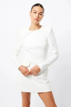 Mossman - PARALLEL MINI DRESS (WHITE)