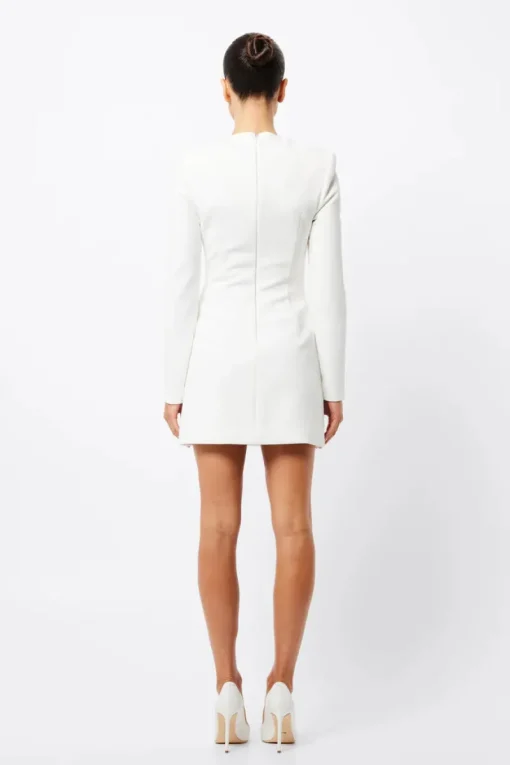 Mossman - PARALLEL MINI DRESS (WHITE)