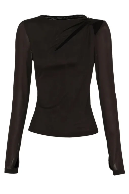 Mossman - PUNCTURED TOP (CHOCOLATE)