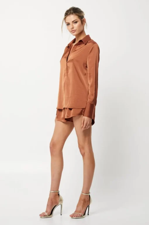 Women Mossman - Pure Imagination Top (Ginger Biscuit)