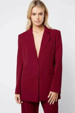 Women Mossman - Ride This Out Blazer (Crimson)