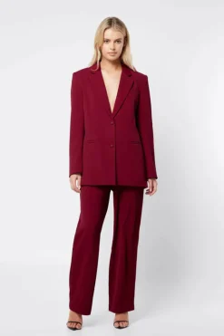 Women Mossman - Ride This Out Blazer (Crimson)