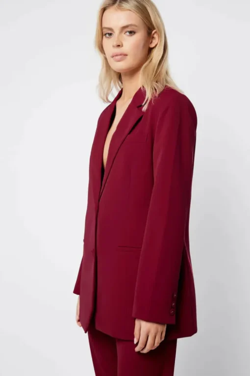 Women Mossman - Ride This Out Blazer (Crimson)