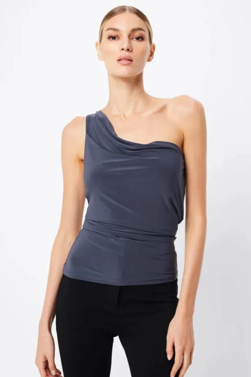 Mossman - SLATED CAMI TOP (SLATE)