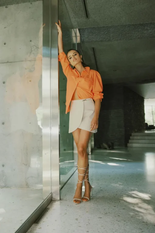 Mossman - Spectrum Mini Skirt (Natural)