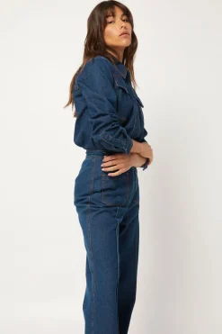 Mossman - The After Dark Pant (Dark Denim)