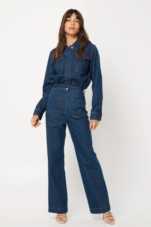 Mossman - The After Dark Pant (Dark Denim)