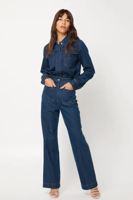 Mossman - The After Dark Pant (Dark Denim)