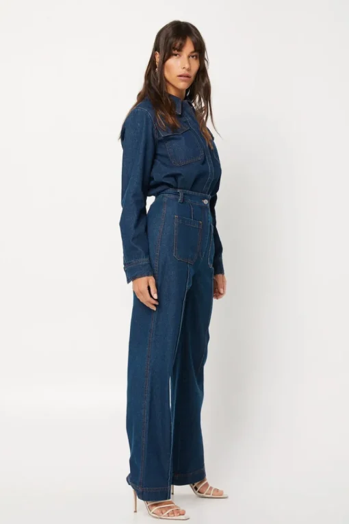 Mossman - The After Dark Pant (Dark Denim)