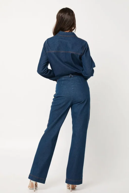 Mossman - The After Dark Pant (Dark Denim)