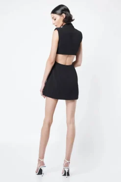 Mossman - The Como Blazer Dress (Black)