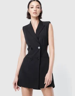 Mossman - The Como Blazer Dress (Black)