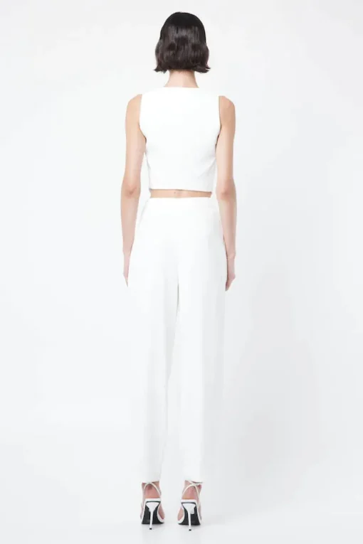 Mossman - The Como Pant (White)