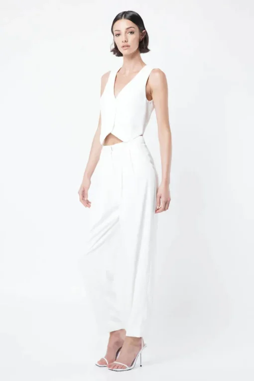 Mossman - The Como Pant (White)
