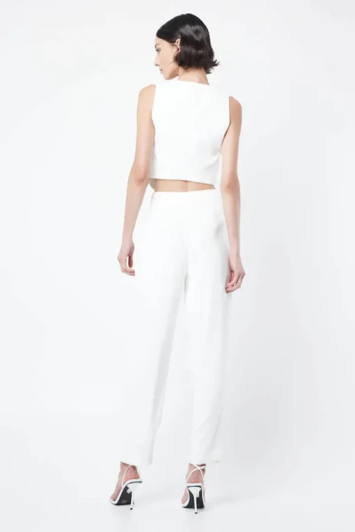 Mossman - The Como Vest (white)