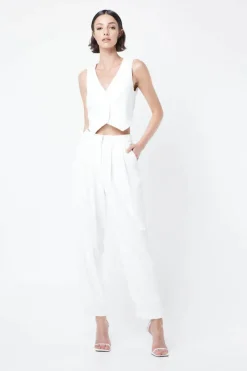 Mossman - The Como Vest (white)