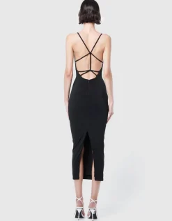 Mossman - The Praiano Maxi Dress (Black)