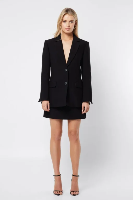 Women Mossman - The Quiet Renewal Blazer (Black)
