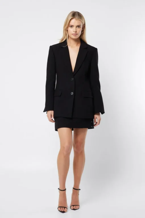 Women Mossman - The Quiet Renewal Blazer (Black)