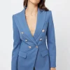 Women Mossman - The Signature Blazer (Steel Blue)