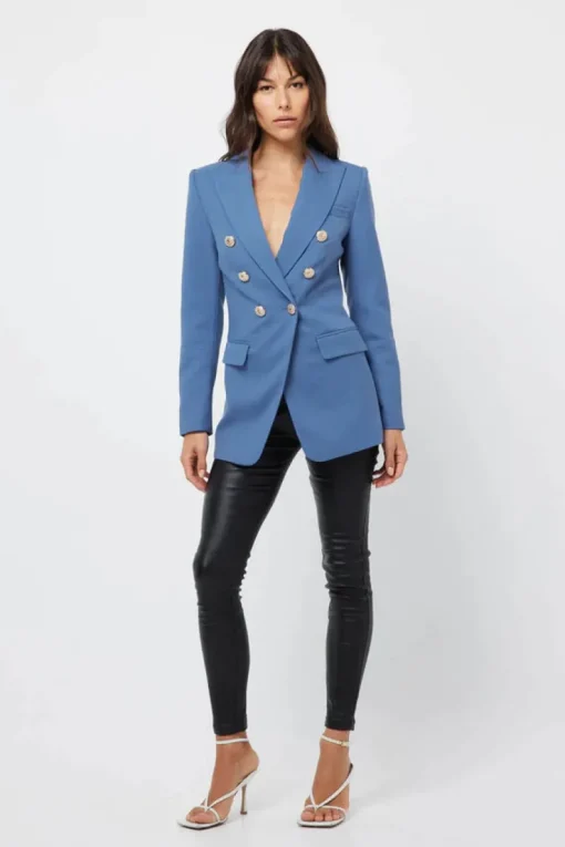 Women Mossman - The Signature Blazer (Steel Blue)