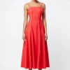 Mossman - THE SKYLINE MAXI DRESS (RED)