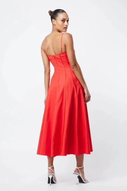 Mossman - THE SKYLINE MAXI DRESS (RED)