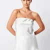 Mossman - TOULOUSE STRAPLESS TOP (WHITE)