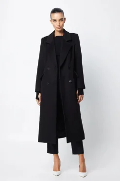 Mossman - TRAFALGAR COAT (BLACK)