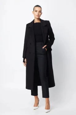 Mossman - TRAFALGAR COAT (BLACK)