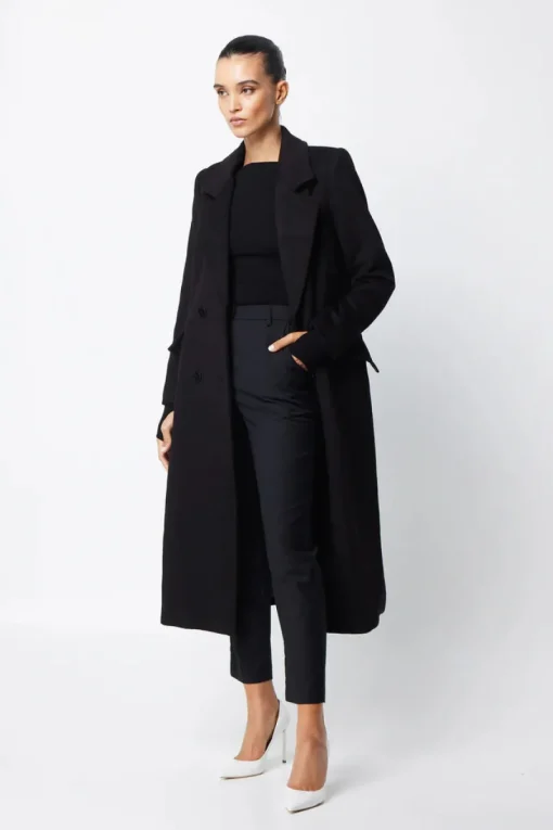Mossman - TRAFALGAR COAT (BLACK)