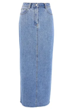 Women Mossman - VACANT MAXI SKIRT (DENIM)