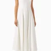 Mossman - Waiting Game Maxi Dress (White)
