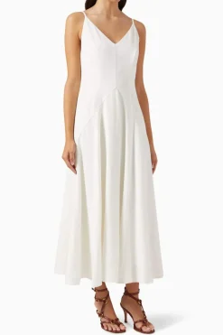 Mossman - Waiting Game Maxi Dress (White)