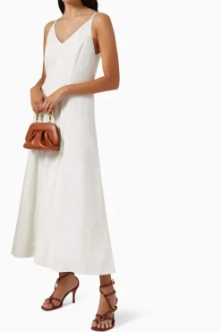 Mossman - Waiting Game Maxi Dress (White)