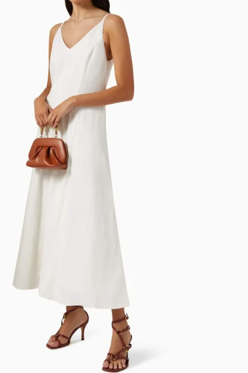 Mossman - Waiting Game Maxi Dress (White)