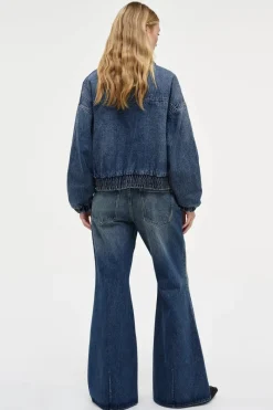 neuw denim - DENIM BOMBER JACKET (JET)