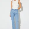 neuw denim - NICO STRAIGHT OPHELIA (MID VINTAGE INDIGO) 28 LEG