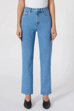 neuw denim - NICO STRAIGHT OPHELIA (MID VINTAGE INDIGO) 28 LEG
