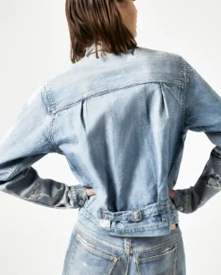 neuw denim - TYPE ONE JACKET DIGITAL INDIGO (DIGITAL INDIGO)
