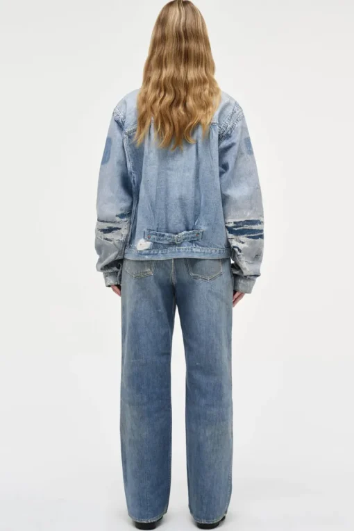 neuw denim - TYPE ONE JACKET DIGITAL INDIGO (DIGITAL INDIGO)
