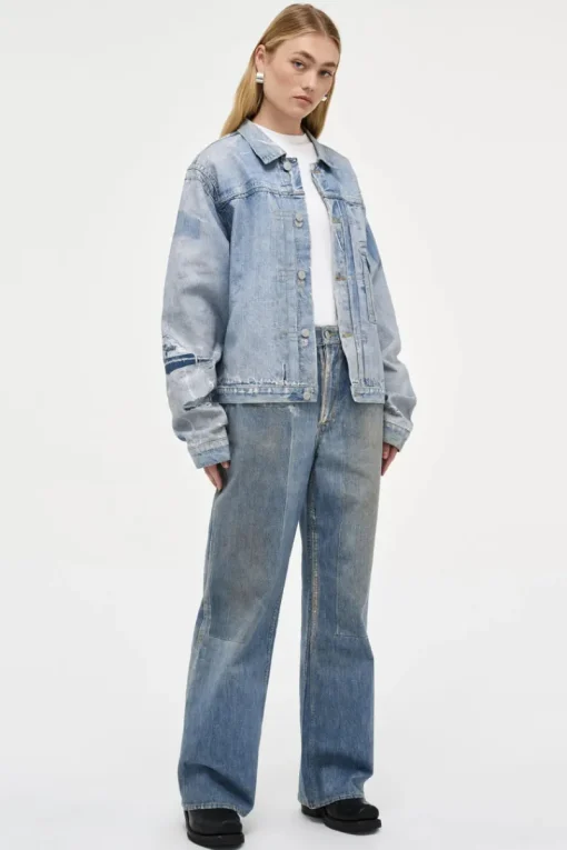 neuw denim - TYPE ONE JACKET DIGITAL INDIGO (DIGITAL INDIGO)