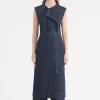 Nobody Denim - Jeanie Sleeveless Trench (Moody Blue)