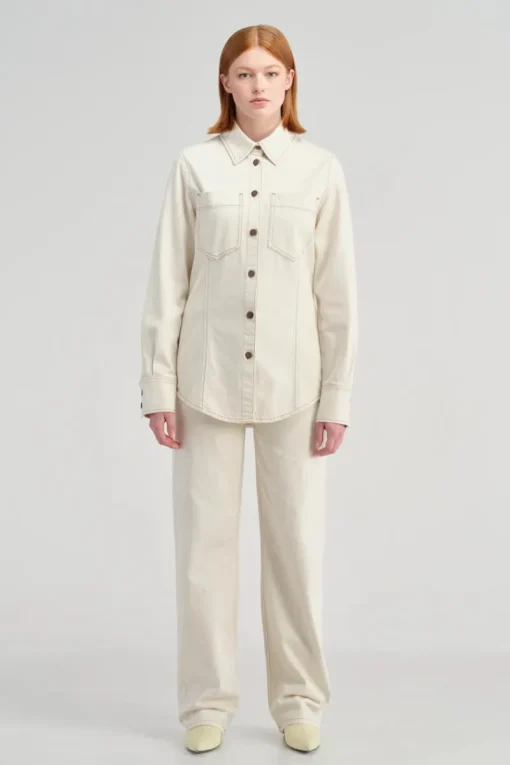 Nobody Denim - Robyn Denim Shirt (Ecru)