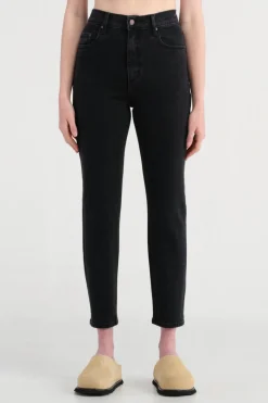 Nobody Denim - Frankie Jean Ankle Stretch (Astorial Black)