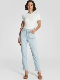 Nobody Denim - Frankie Jean Ankle Stretch (Glimmer)