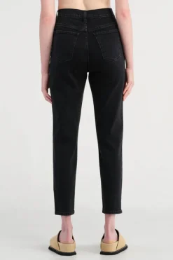 Nobody Denim - Frankie Jean Ankle Stretch (Astorial Black)